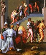 Jacopo Pontormo Punishment of the Baker oil painting reproduction